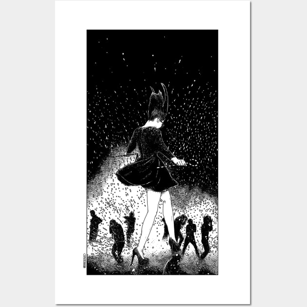 La mère de l'émeute (The mother of all riots) Wall Art by apolloniasaintclair